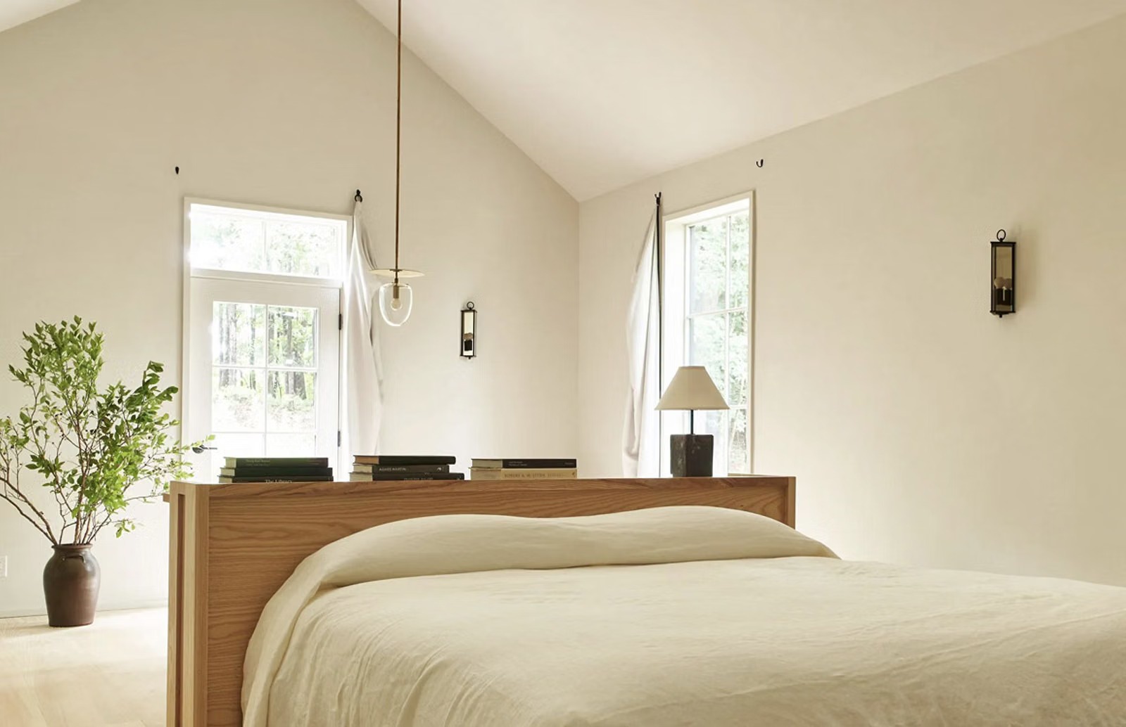INNESS cabin bedroom with windows