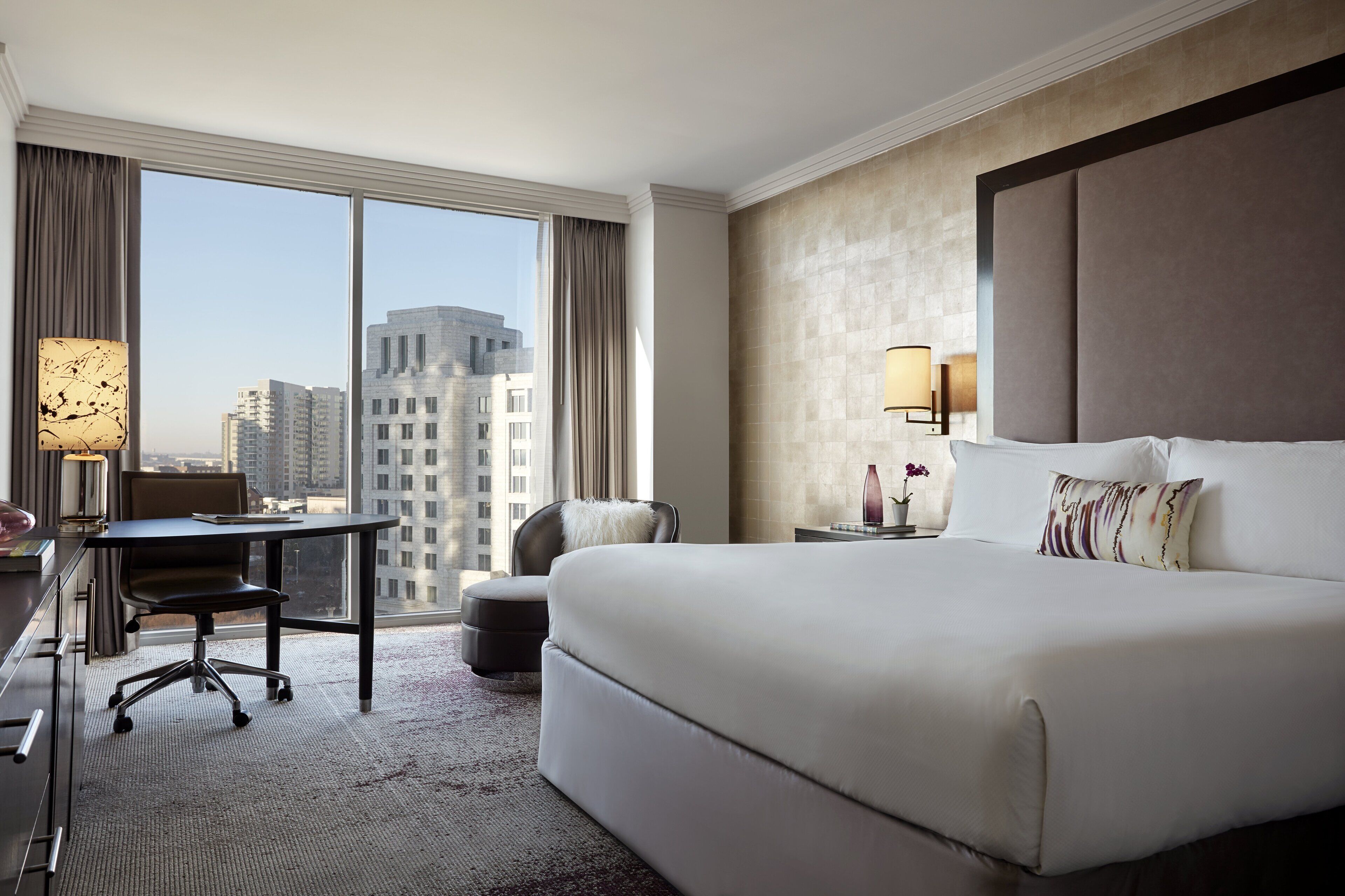 Grand King room at Loews Atlanta; this is a distinct room category