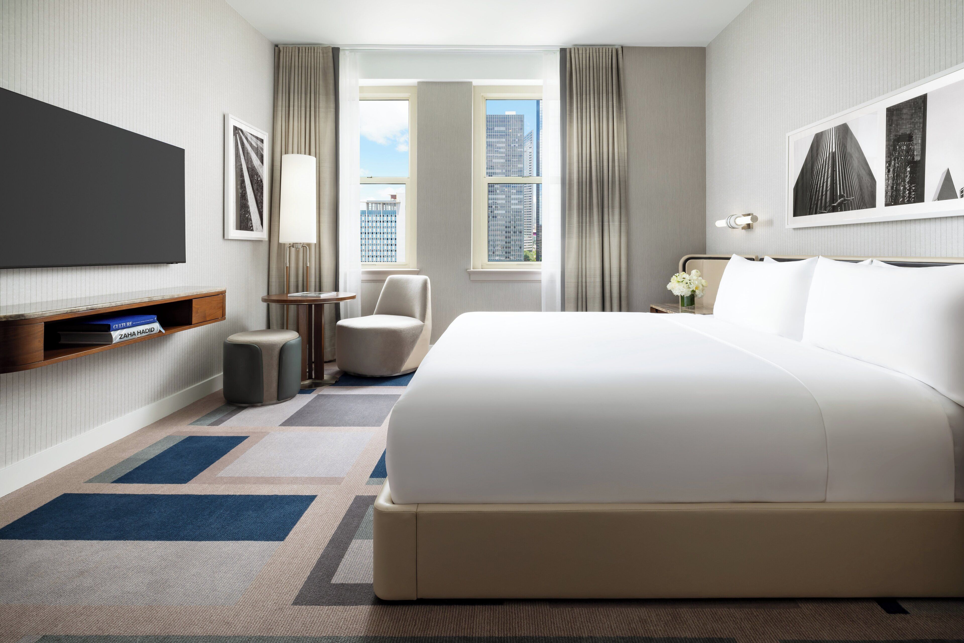 Deluxe King accommodation at The Joule Dallas