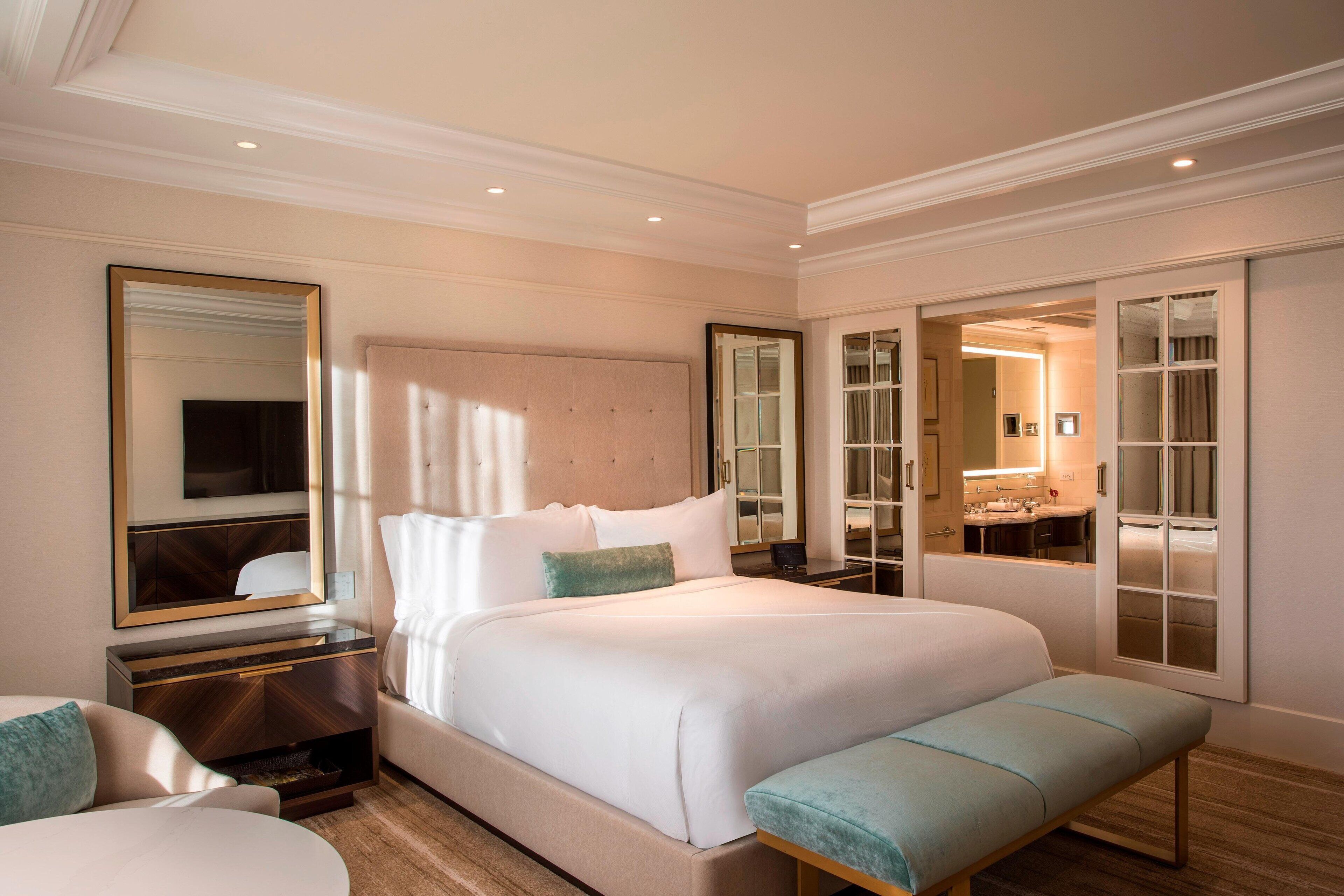 Superior King bedroom at The St. Regis Atlanta