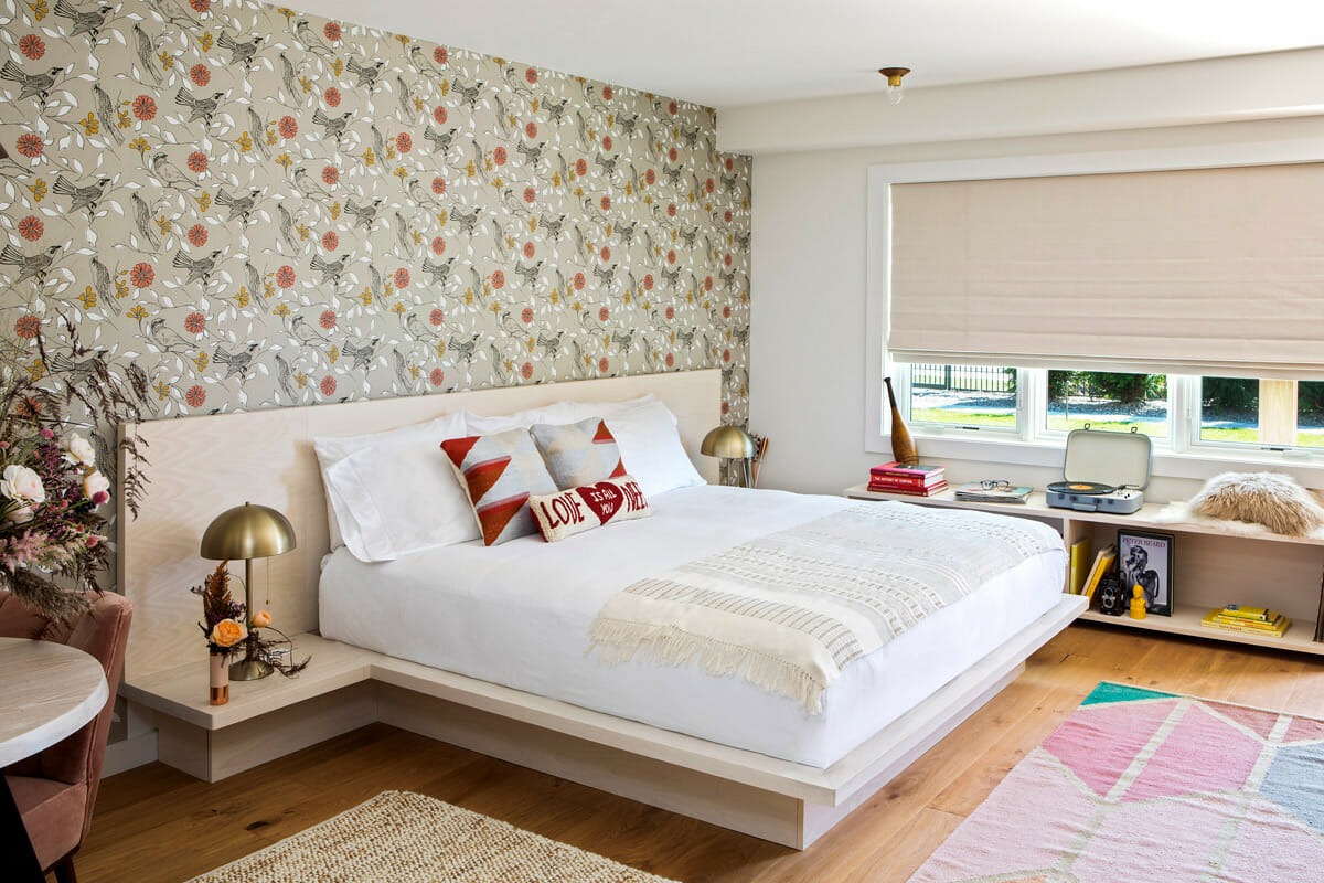 Guest bedroom at Hotel Dylan
